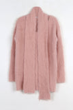 Scarf mink knit