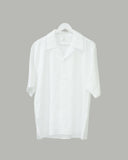 gothic open collar shirt