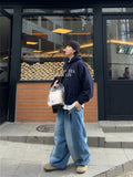 Shinny Balloon Banded Denim