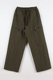 High fuzzy banding pants
