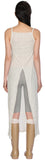 Lorenz pleated long one piece