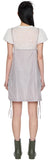 Dinzer Shirring Mid-Length One Piece
