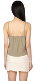 Rec shirring tank top