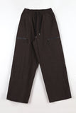 High fuzzy banding pants