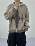 Dia dazy knit zip-up