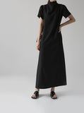 Puff High Neck one-piece