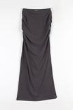 Shirring Mermaid Long Skirt