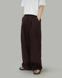By Linen Two-Tuck Pants
