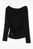 Pro.1 athleisure drape top