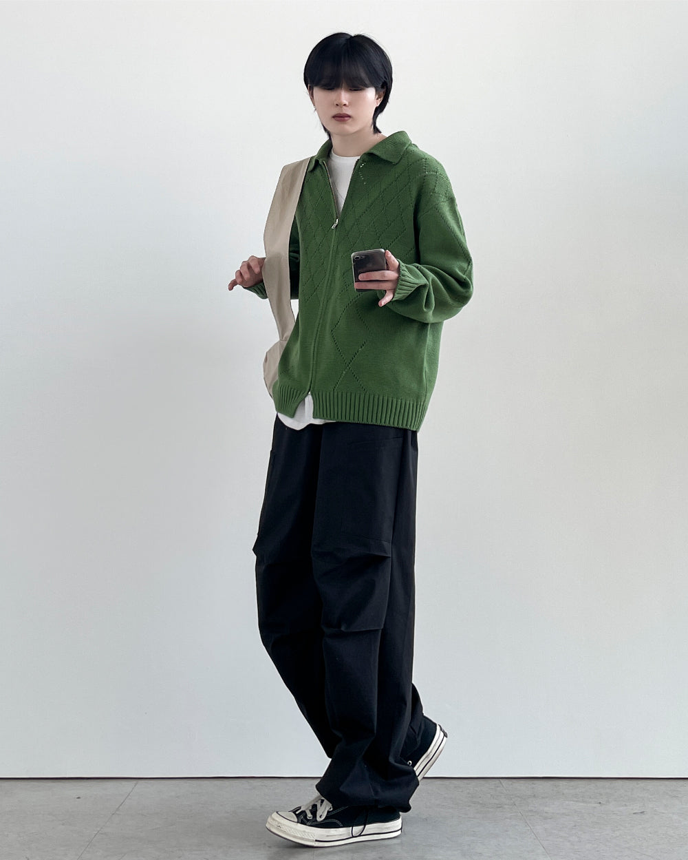 【YOURNUS】Wineed Cotton Parachute Pants YOURNUS (ユアノス) - ワインドコットンパラシュートパンツ