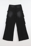 Parachute pocket denim
