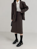 Melio Single Loose Fit Blazer