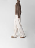 Crown Knit Wide Ribbed Pants