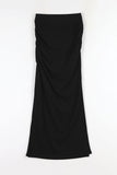 Shirring Mermaid Long Skirt