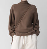 [Premium] Whole Garment Turtleneck Knitwear