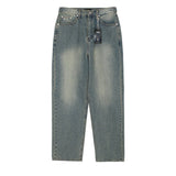 [unisex] Mud Tin Bijou Wide Denim