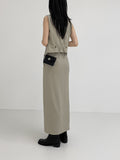 Beth Stripe V-neck Vest
