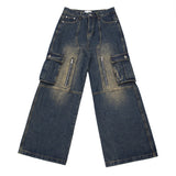 Benjamin Retro Pocket Denim Pants