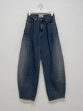 885 Washed Curved Wide Denim