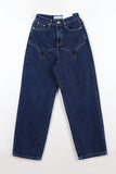 D-ring cowgirl denim jeans