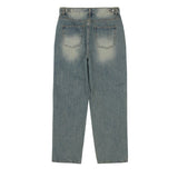 [unisex] Mud Tin Bijou Wide Denim