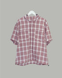 Rafner short sleeve check shirt