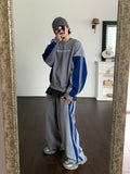 Multi Line Pigment Track Pants