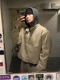 Pigment Semi-Cropped Hood Zip Up