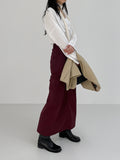 58 Strap Cargo Maxi Long Skirt