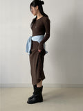 Lego Ribbed Knit Long One Piece