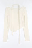 Teuel Unbalance Scarf Tee