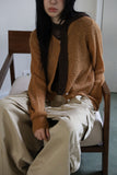Liz crop knit cardigan