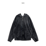 Salt denim hood JK