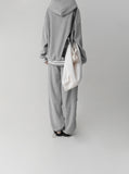 Brushed Fleece Zip-Up Hood Setup Pants