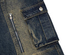 Benjamin Retro Pocket Denim Pants