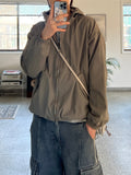 Nylon Hood Windbreaker
