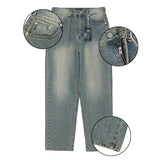 [unisex] Mud Tin Bijou Wide Denim