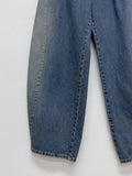 885 Washed Curved Wide Denim