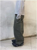 Twell Carpenter Curved Denim Pants