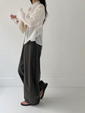 Yolu Two Way Loose Fit Cropped Shirt