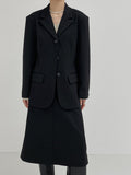 Melio Single Loose Fit Blazer