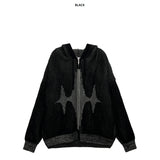 Dia dazy knit zip-up