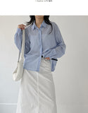 Yolu Two Way Loose Fit Cropped Shirt