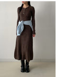 Lego Ribbed Knit Long One Piece
