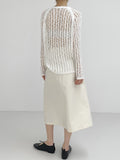 Scramble Raglan See-Through Knit