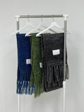 Teddy brush long muffler