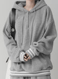 Brushed Fleece Zip-Up Hood