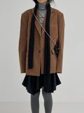 [unisex] Corduroy Single Overfit Blazer