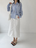 Yolu Two Way Loose Fit Cropped Shirt