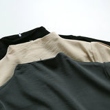Puff High Neck one-piece